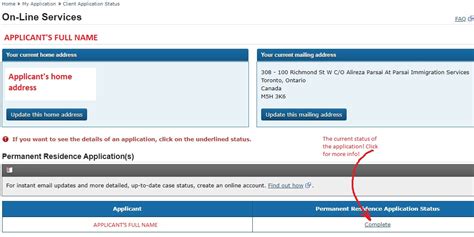 pr card processing status|Check your application status .